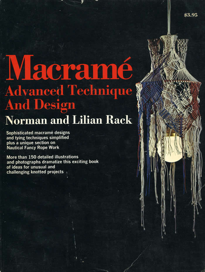 macrame book by Rack