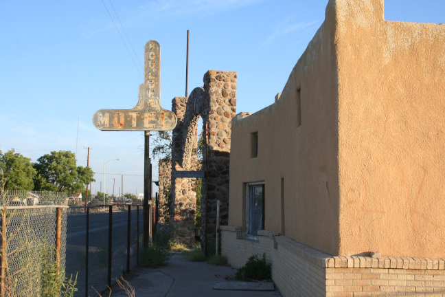 abandoned motel