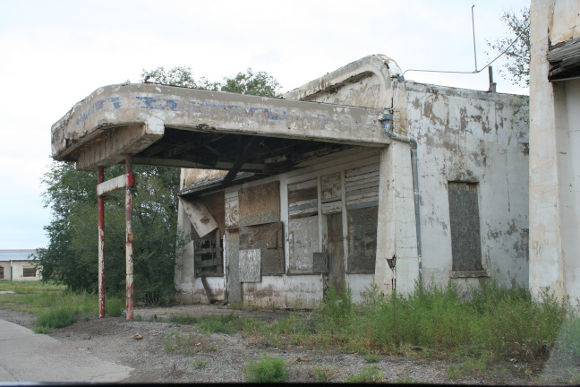 abandoned store