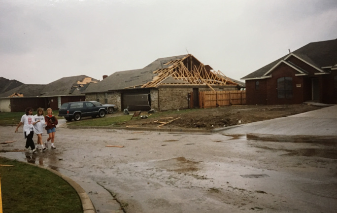 Our street after the tornado