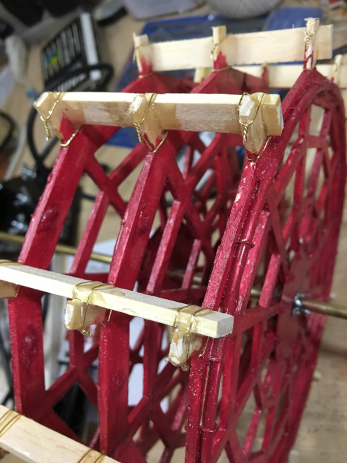 Paddle Wheel Construction